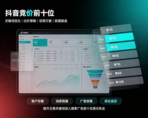 广宗抖音搜索竞价